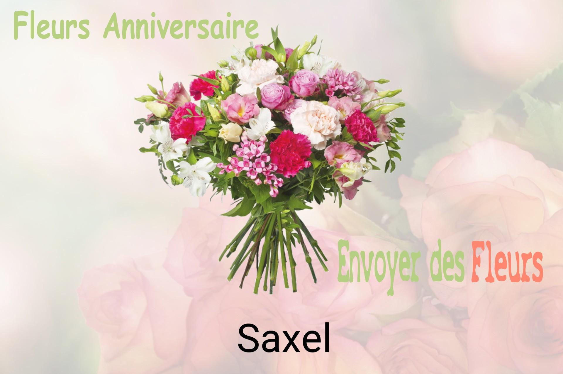 Bouquet de fleurs d’anniversaire livré à Saxel
